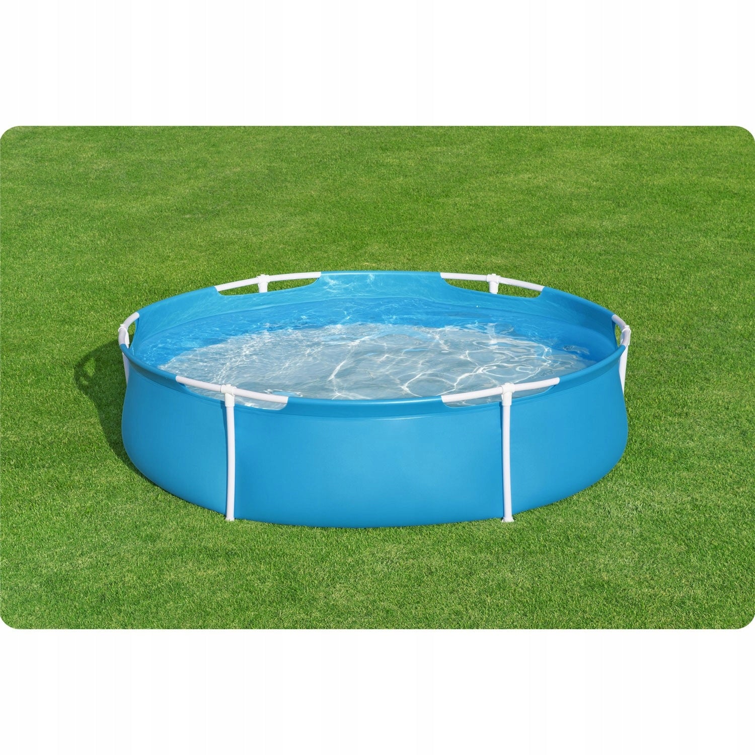 FRAME POOL BESTWAY ROUND GARDEN 152 x 38cm CHILDREN PADDLING POOL Series basen ogrodowy dla dzieci stelażowy mały