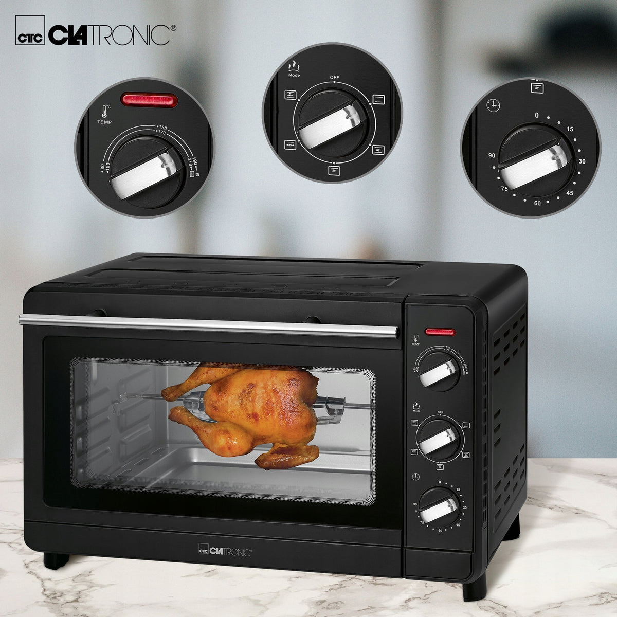 FREESTANDING ELECTRIC OVEN CLATRONIC MBG Model MBG 3728