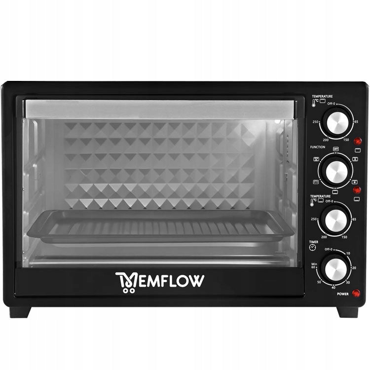 FREESTANDING ELECTRIC OVEN WITH THERMOCOUPLE 45L 2000W Brand MEMFLOW