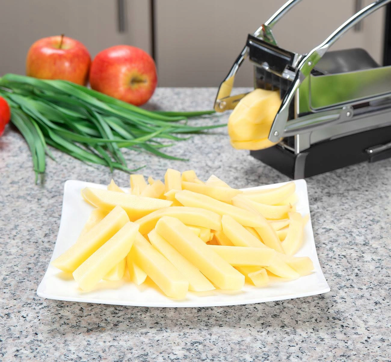 FRENCH FRIES SLICER PROFESSIONAL POTATO CUTTING MACHINE XXL EAN (GTIN) 5905538105454