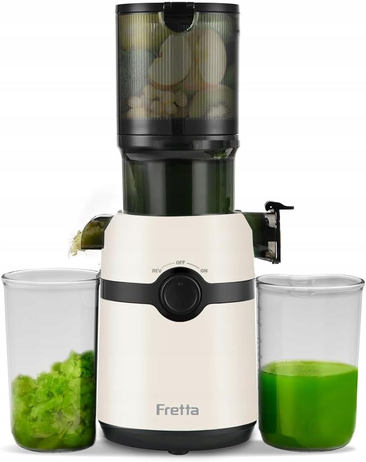 FRETTA F5000 Slow Juicer - 200W - Large Inlet Hole 108mm