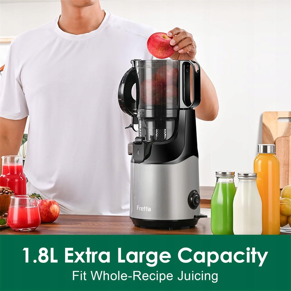 FRETTA Juicer 250W For Fruit and Vegetable BPA Free Packaging status original