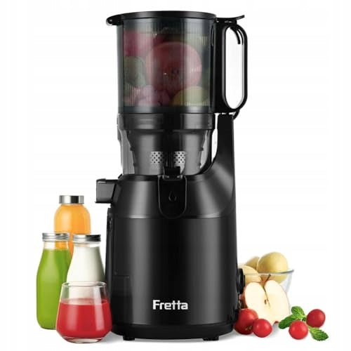FRETTA Slow Juicer 250W For Fruit And Vegetable BPA Free 1.8L