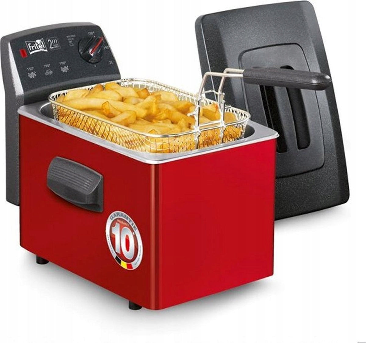 FRITEL TURBO SF4153 air fryer, oil fryer 3L 2200W, red