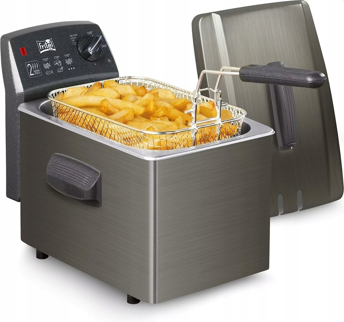 FRITEL TURBO SF4368 air fryer, traditional oil fryer 4L 3200W mat