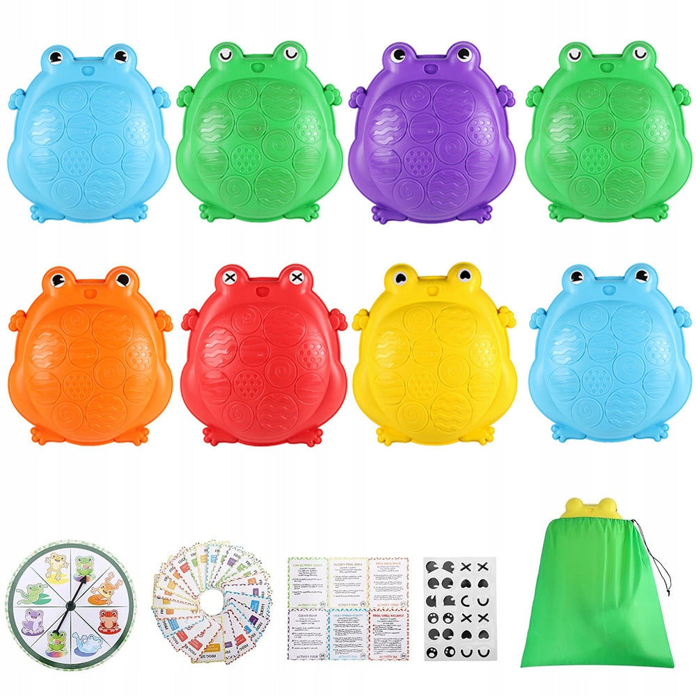 FROG BALANCE STONES FOR CHILDREN WITH NON-SLIP DISTRIBUTOR WITHOUT BPA Brand no brand