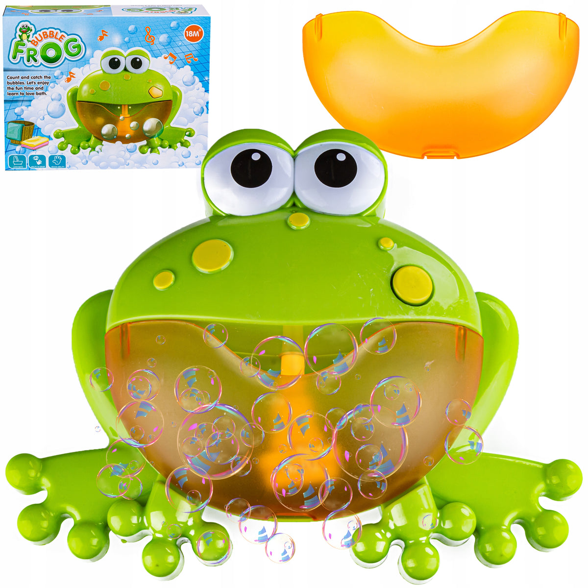 FROG FOR MAKING FOAM BUBBLE GENERATOR