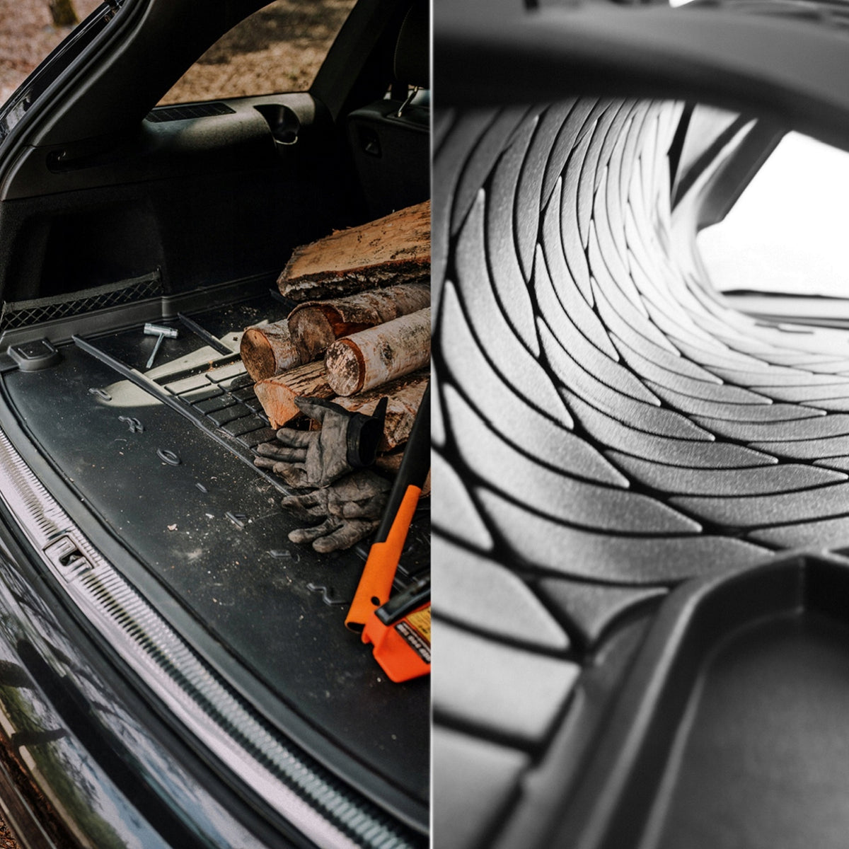 FROGUM ProLine Rubber 3D Trunk Mat for Kia Sportage V from 2021 Manufacturer Frogum