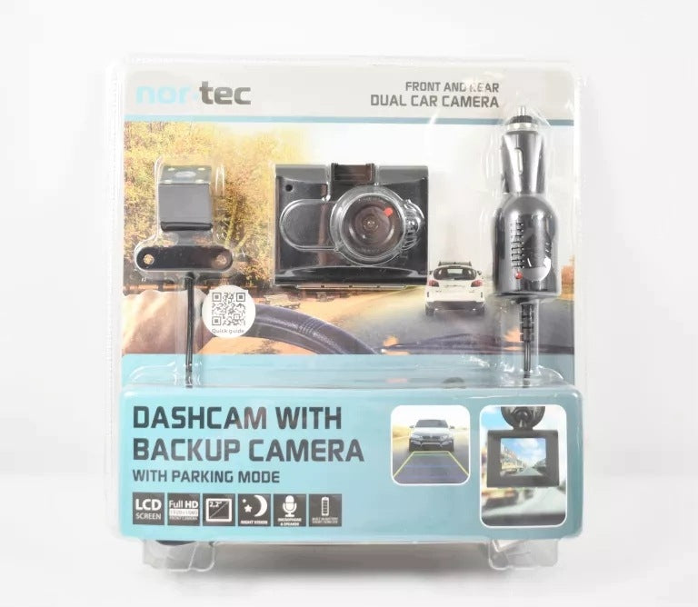 FRONT AND REAR DASH CAM NOR-TEC