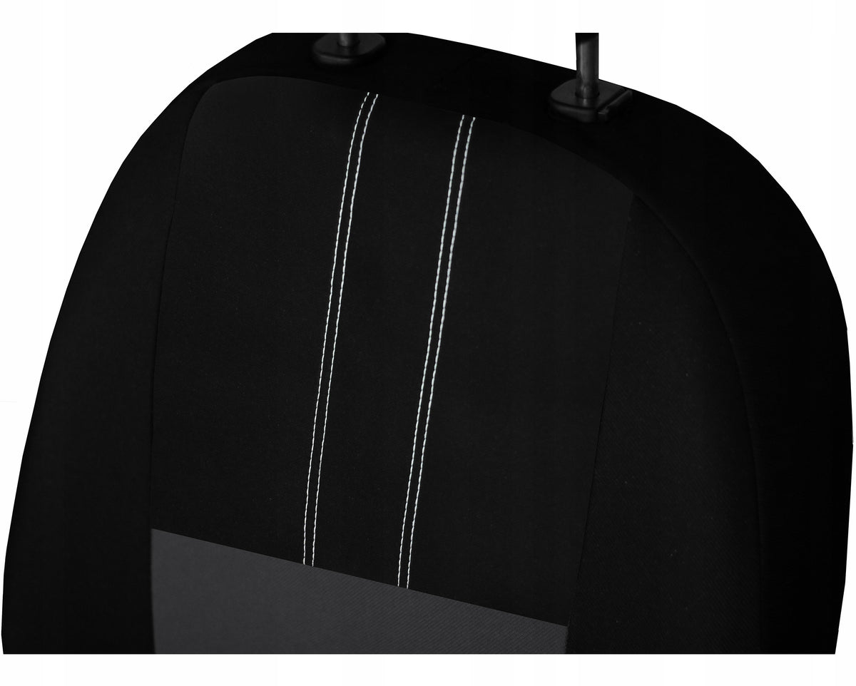 FRONT SEAT COVERS CAR SEATS EKONOMIC 1+1 black Manufacturer Pok-Ter