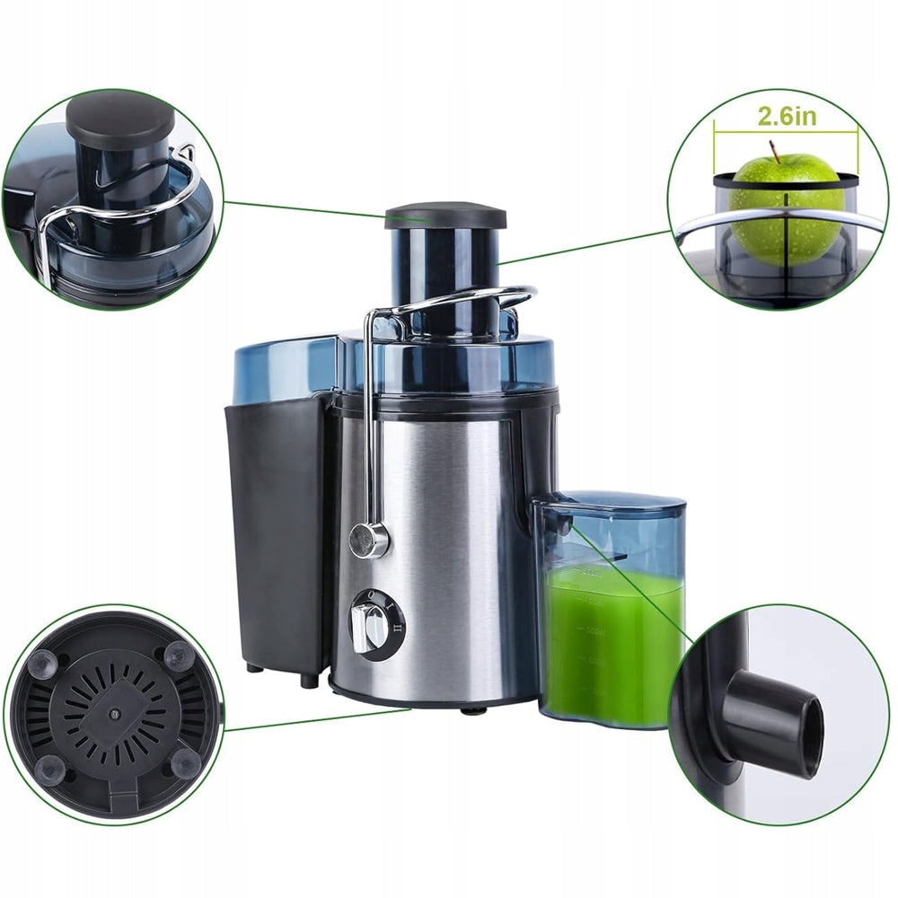 FRUIT AND VEGETABLE JUICER HIGH SPEED JUICER LARGE HOLE Brand no brand
