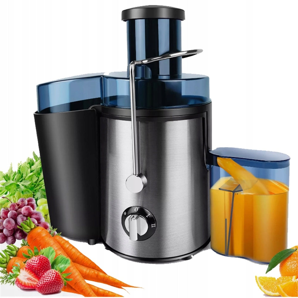 FRUIT AND VEGETABLE JUICER TITANIUM BLADES WITH JUICE CONTAINER 1000W Brand no brand