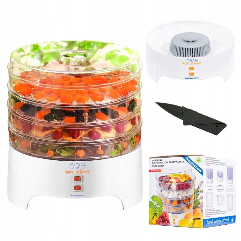 FRUIT MUSHROOM DRYER HERBS 500W NIEWIADÓW PRODUCED in Poland