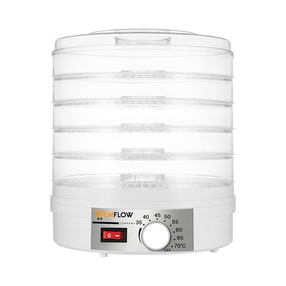FRUIT MUSHROOM DRYER VEGETABLE HERBS FOOD LARGE 5 SIT STRONG PRO 500W Brand MEMFLOW