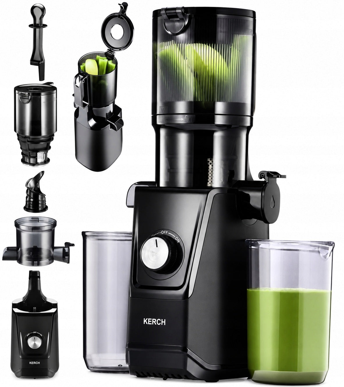 FRUIT VEGETABLE JUICER KERCH GERI 500W 110MM