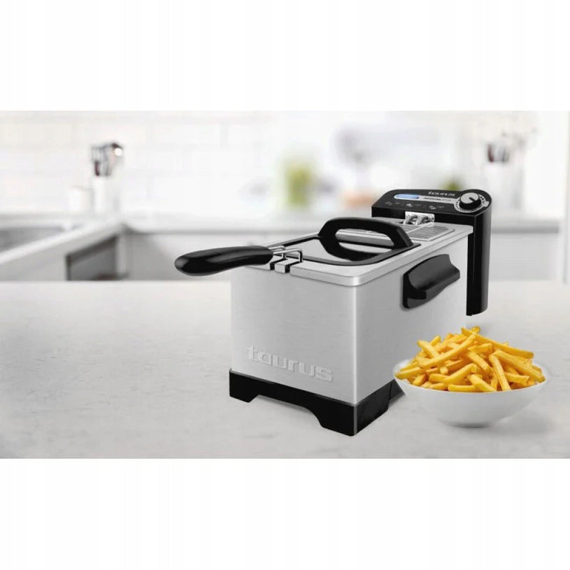 FRYER TAURUS PRO. 3L PLUS 3,00 L, 1,00 kg, 2100 W, GREY Model PROFESSIONAL 3 PLUS