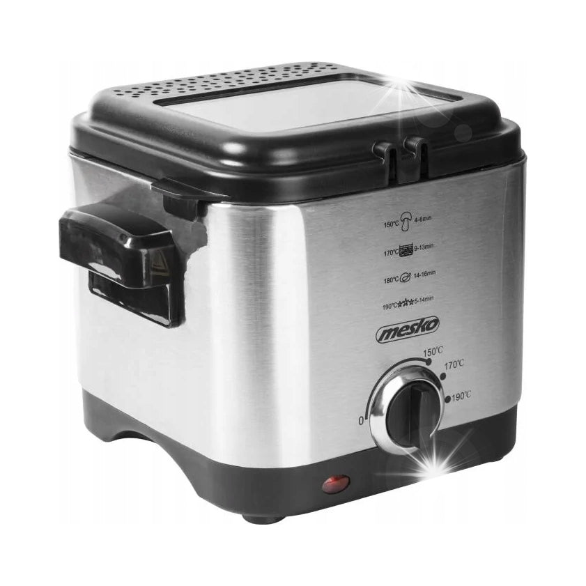 FRYER temperature control 900W 1,5L SOLID STEEL HOUSING