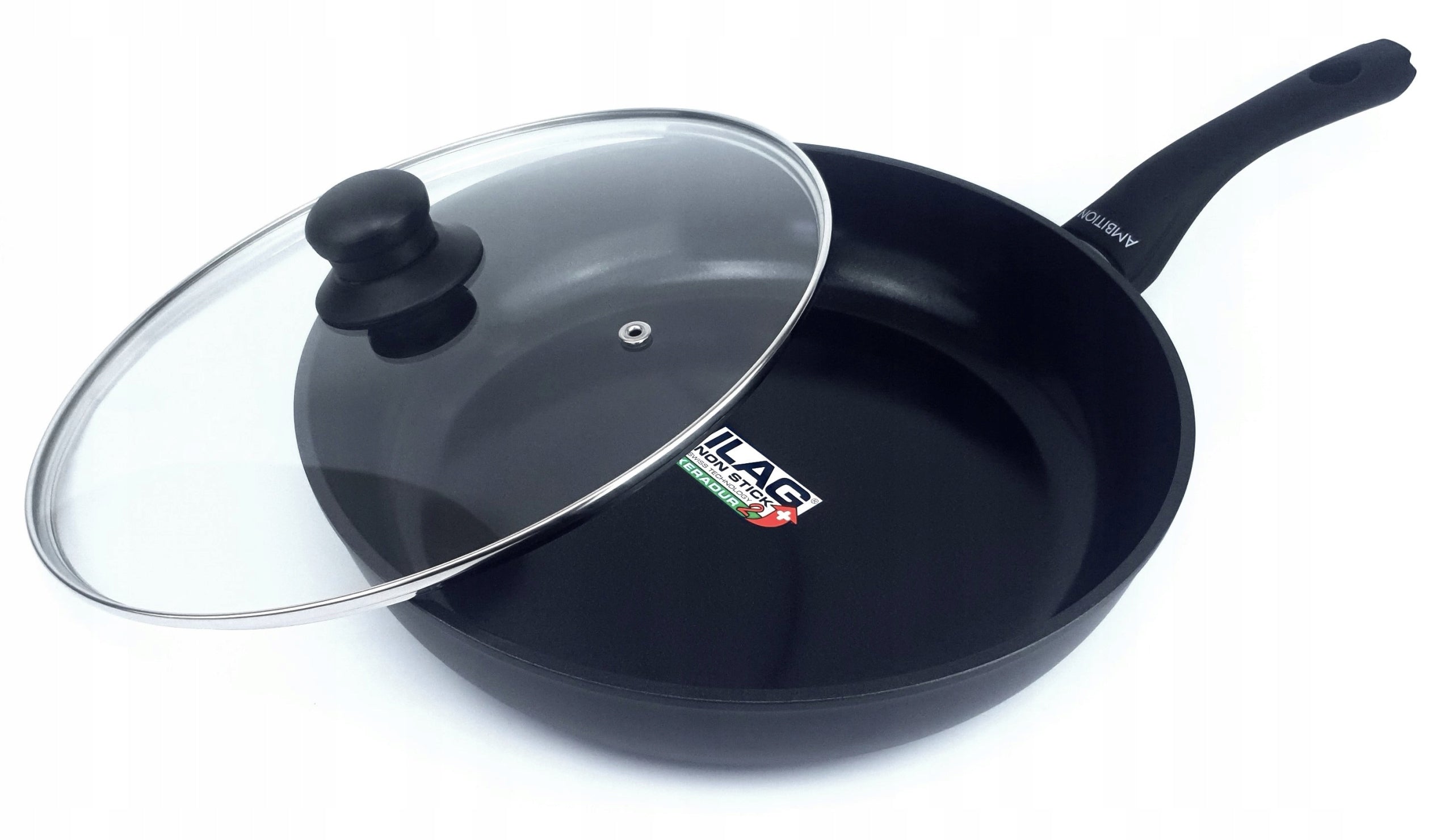 FRYING PAN AMBITION GRAND 30CM THICK + LID EAN (GTIN) 6911707279306
