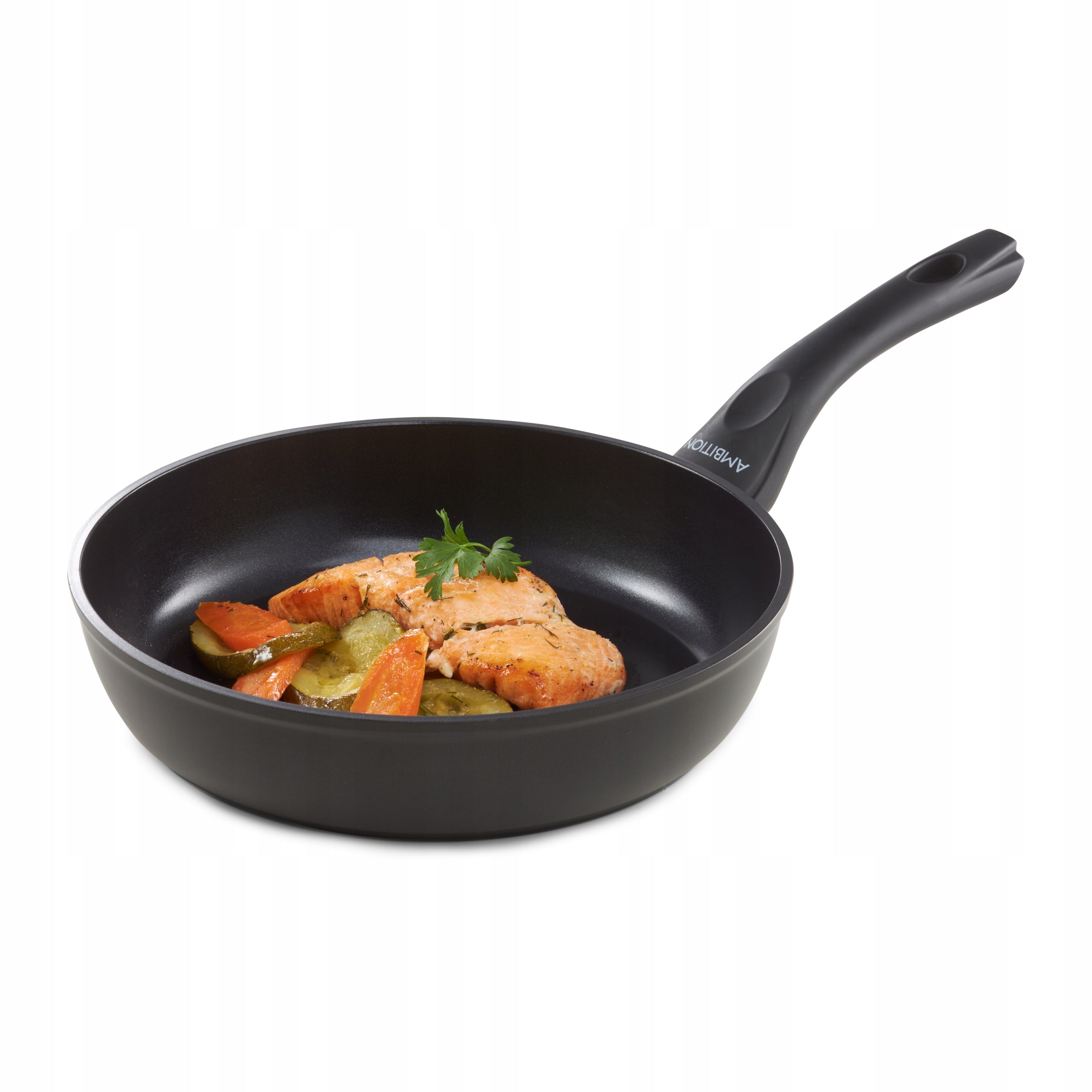 FRYING PAN INDUCTION GAS LARGE HIGH CERAMIC DOES NOT STICK 26CM Brand Ambition