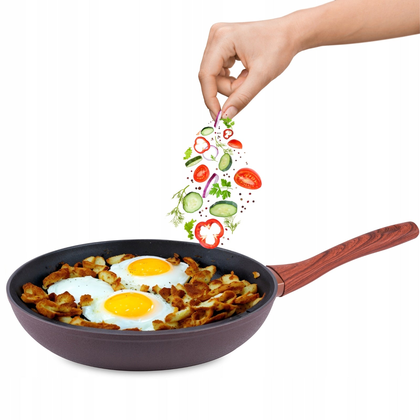 FRYING PAN NON-STICK 24 CM INDUCTION GAS NON-STICK TOPFANN