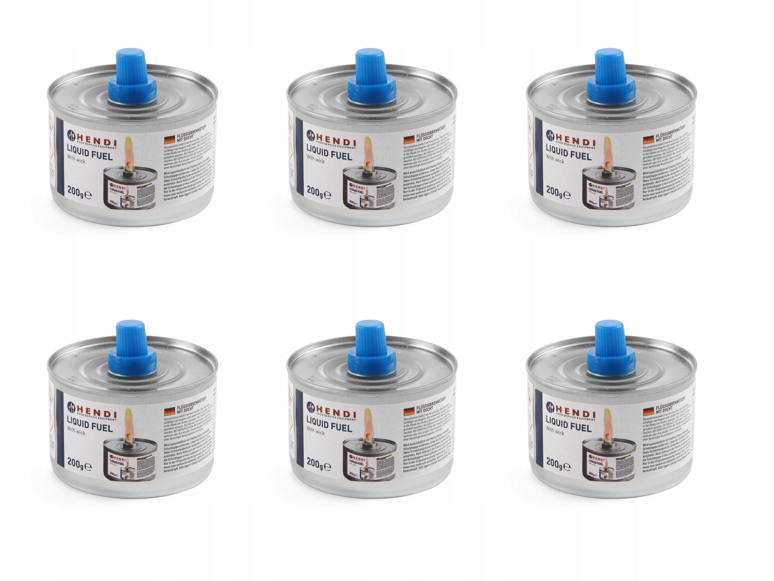 FUEL PASTE FOR TABLE HEATERS 6x200g