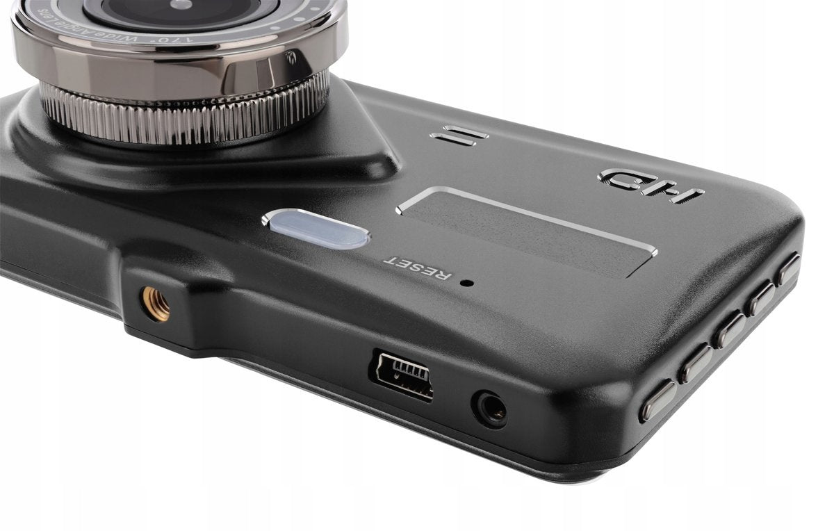 FULL HD TOUCH DRIVING RECORDER REVERSING CAMERA MENU PL Model Wideorejestrator samochodowy