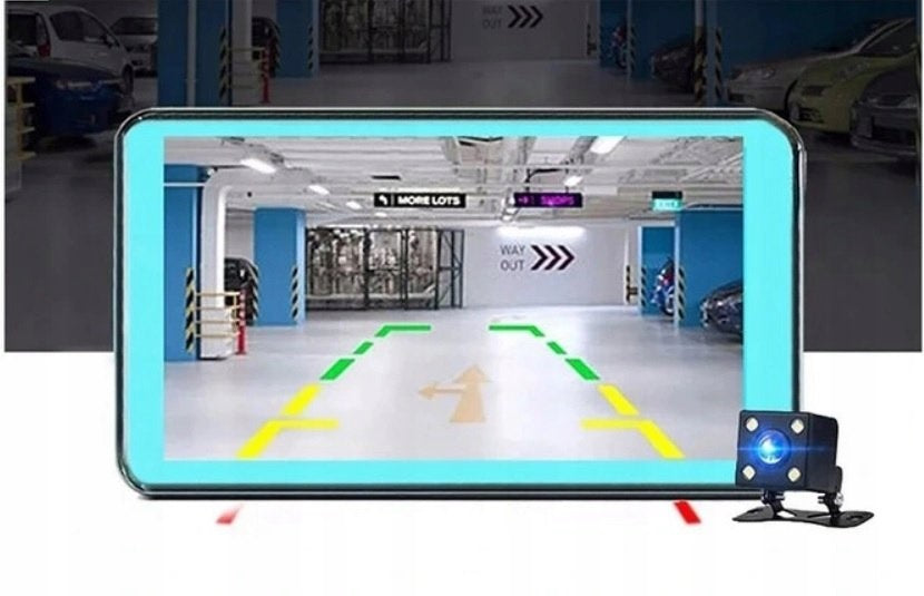 FULL HD TOUCH DRIVING RECORDER REVERSING CAMERA MENU PL Recording quality SD/VGA (640 x 480) HD (1280 x 720) Full HD (1920 x 1080)
