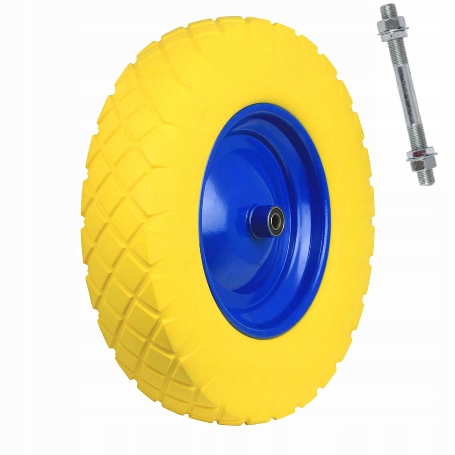 FULL WHEEL FOR WHEELBARROW 4.80/4,00-8 WHEELBARROWS + AXLE