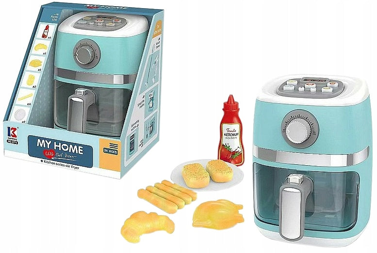 FUNCTIONAL BATTERY OPERATED AIR FRYER SMALL AGD KITCHEN FOOD KETCHUP 3264