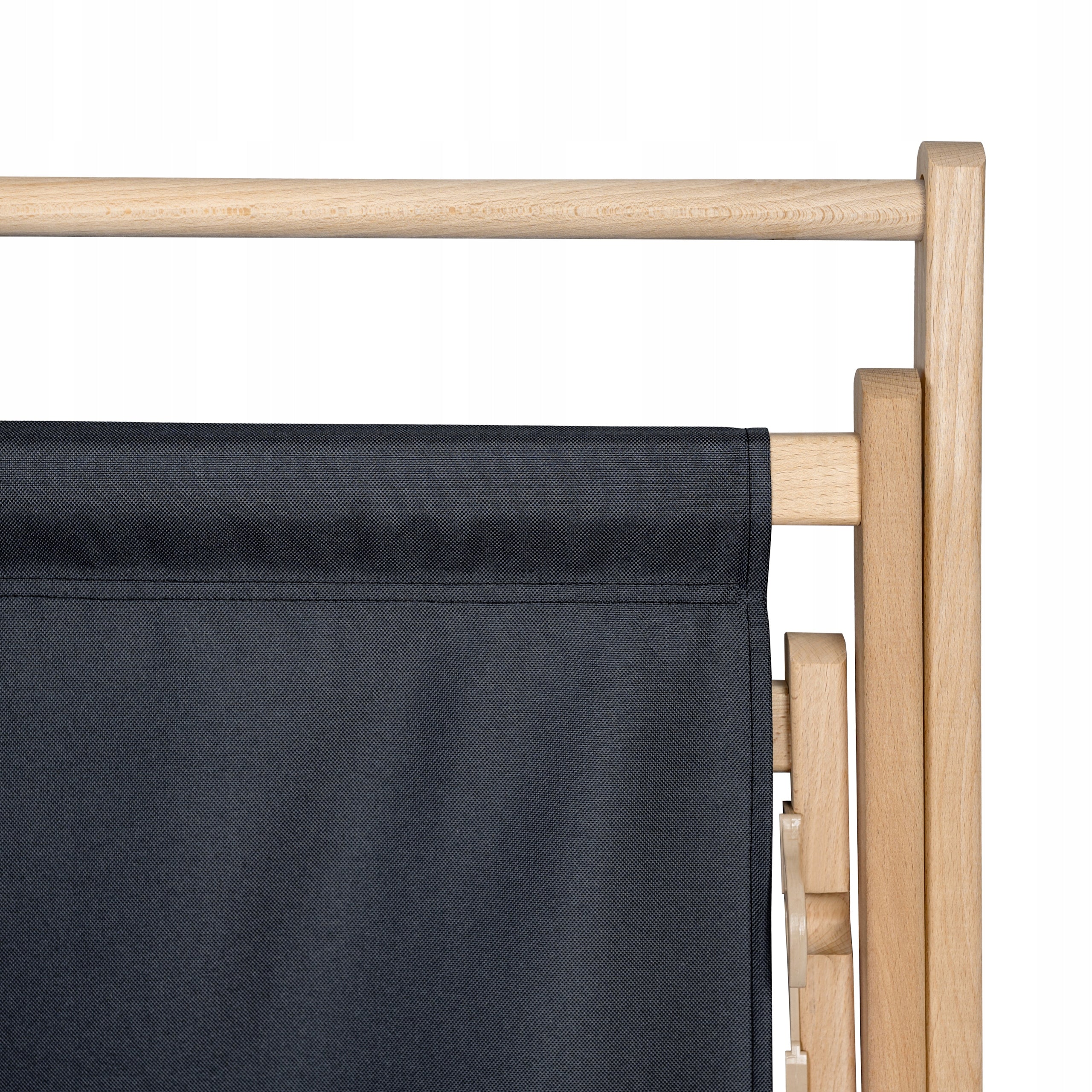 Fabric Replacement Seat Material for Wooden Garden Chair [BLACK]