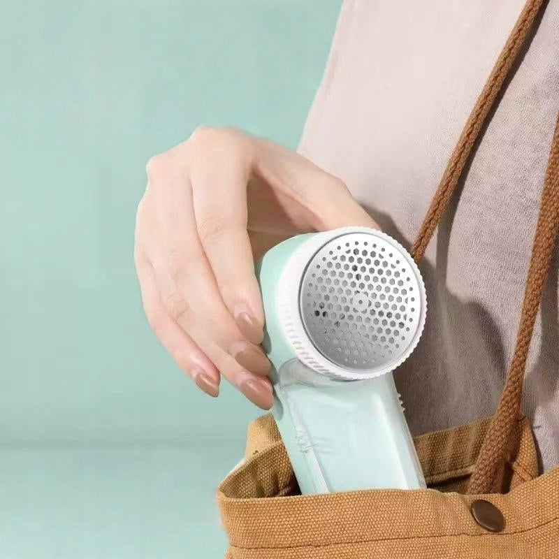 Fabric Sweater Lint Remover Shaver Wireless Green USB 8W 2 Blades Manufacturer code 743119622076