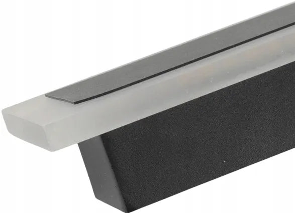 Facade Lamp Wall Lamp LED Strong 120cm 24W IP65 Black Modern Length/height 120 cm