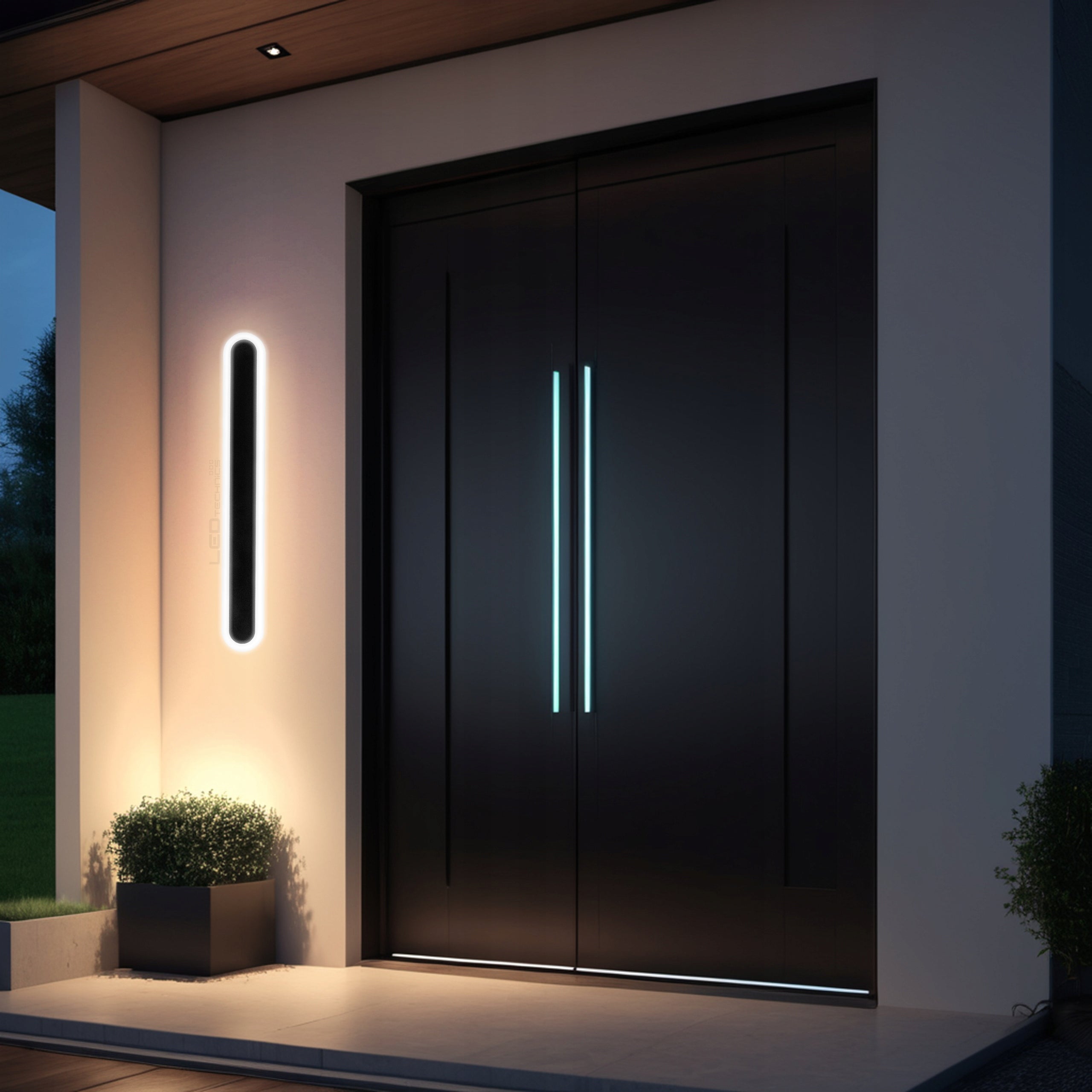 Facade Wall Lamp 27W LED Outdoor Garden Wall Lamp Decorative 90cm Packaging status original