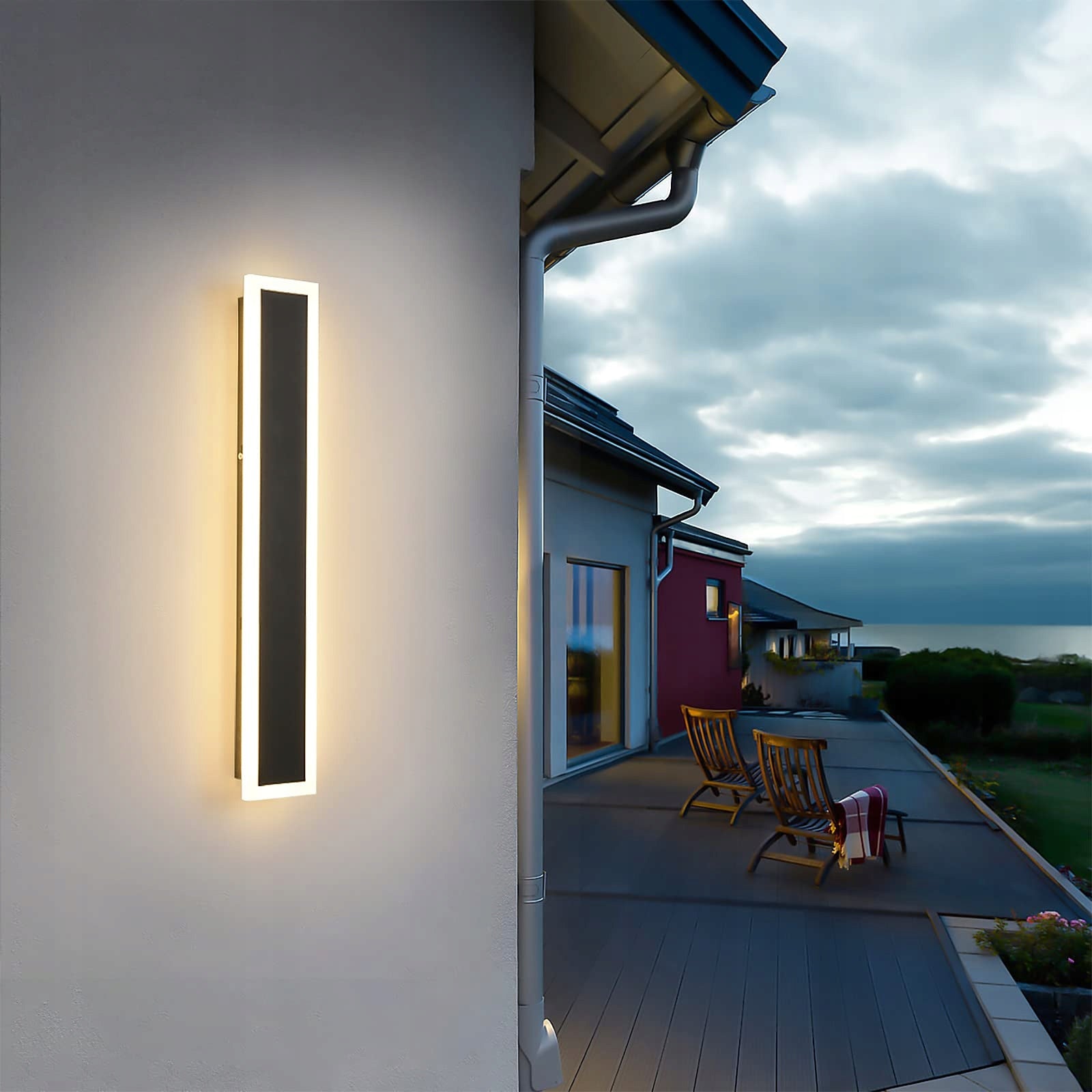 Facade lamp garden outdoor wall sconce IP65 19W LED 60cm Manufacturer code Oprawa architektoniczna Durango led 60cm 19W
