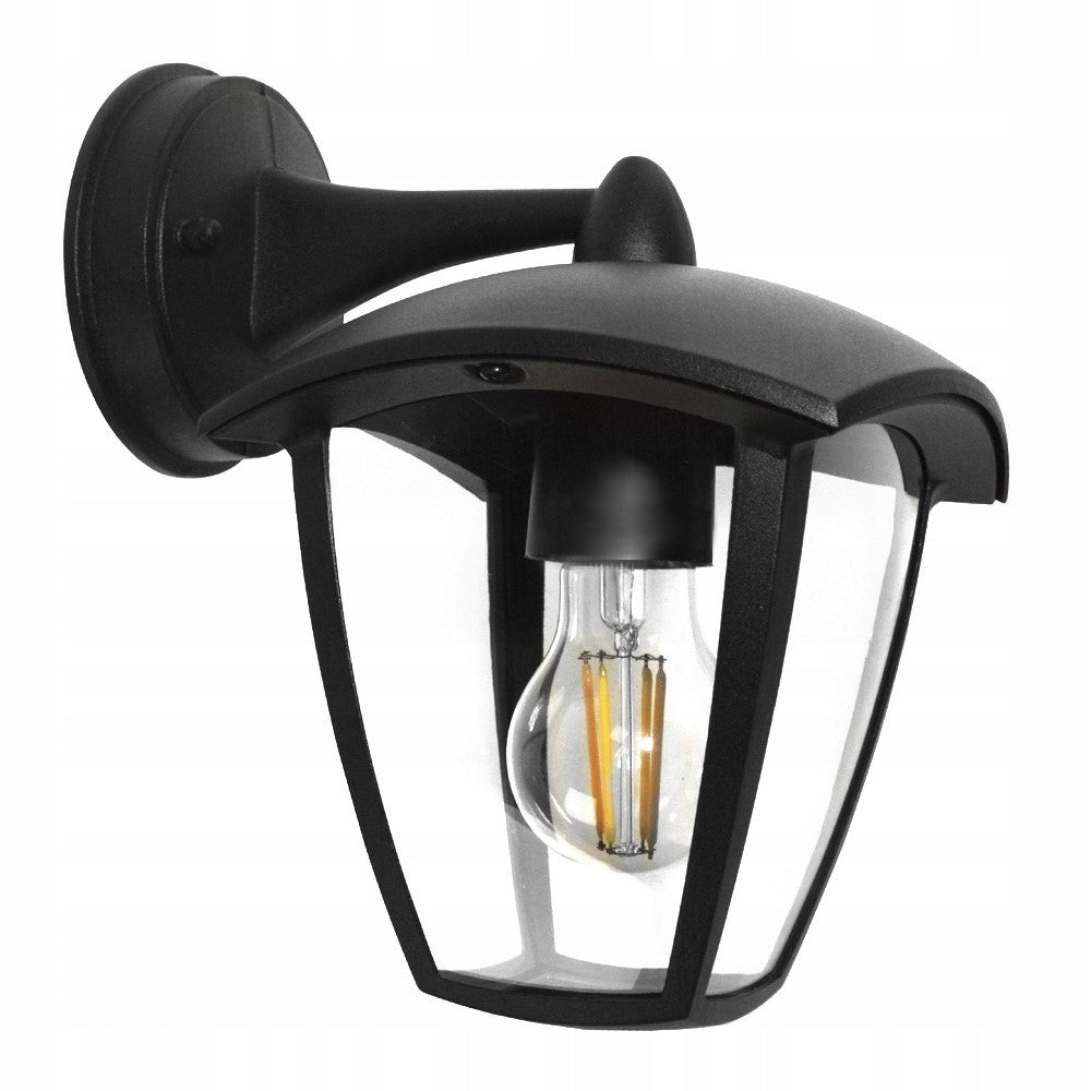 Facade lamp outdoor wall lamp IP44 for LED E27 black Packaging status original