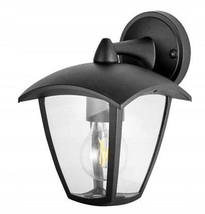 Facade lamp outdoor wall lamp IP44 for LED E27 black