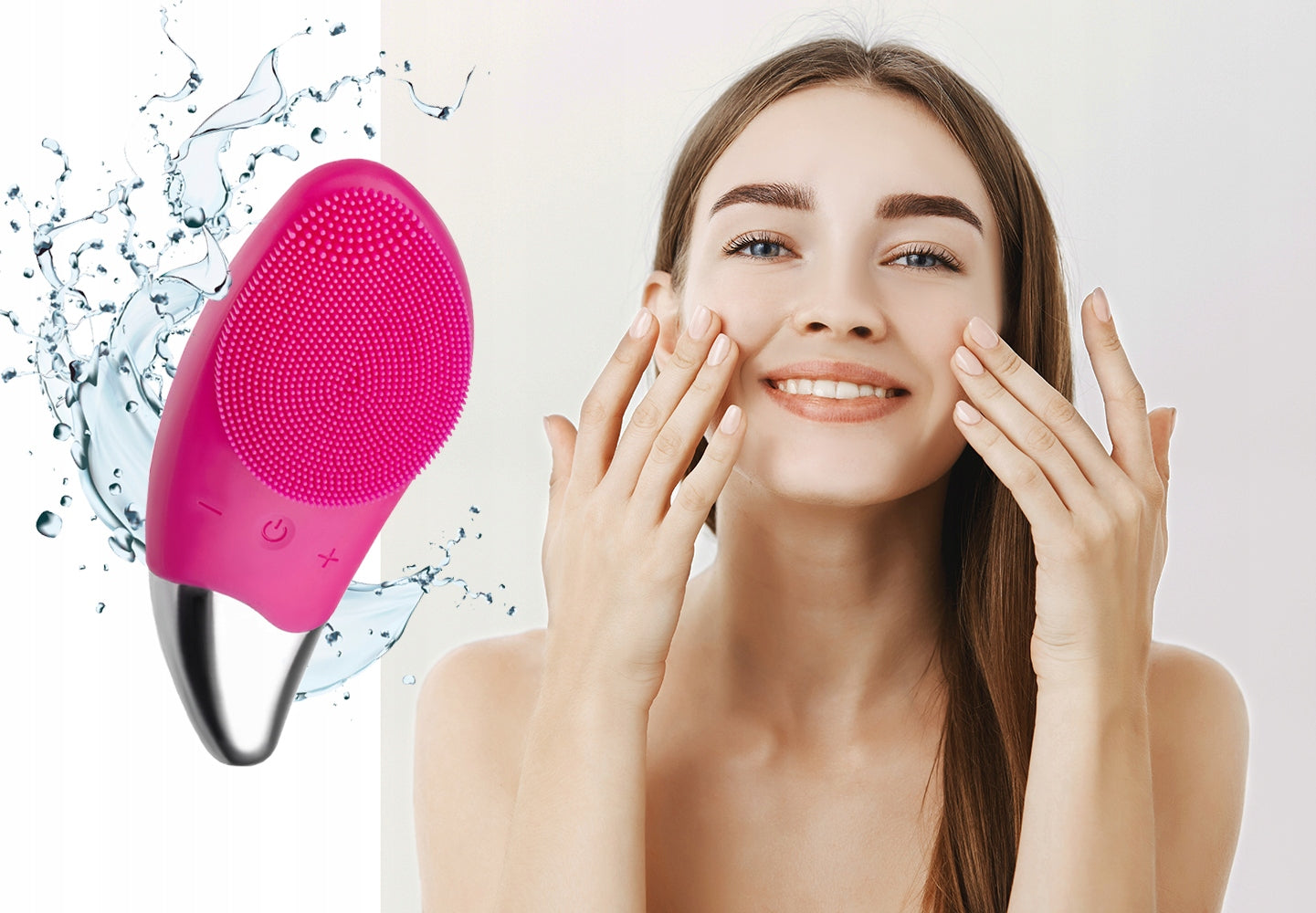 Face Cleaning Toothbrush Sonic Massager Packaging status original