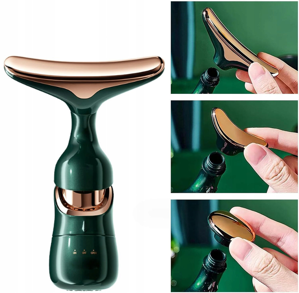 Face Lifting Massager Anti-Wrinkle Electric Sonic 3in1 Medical device no