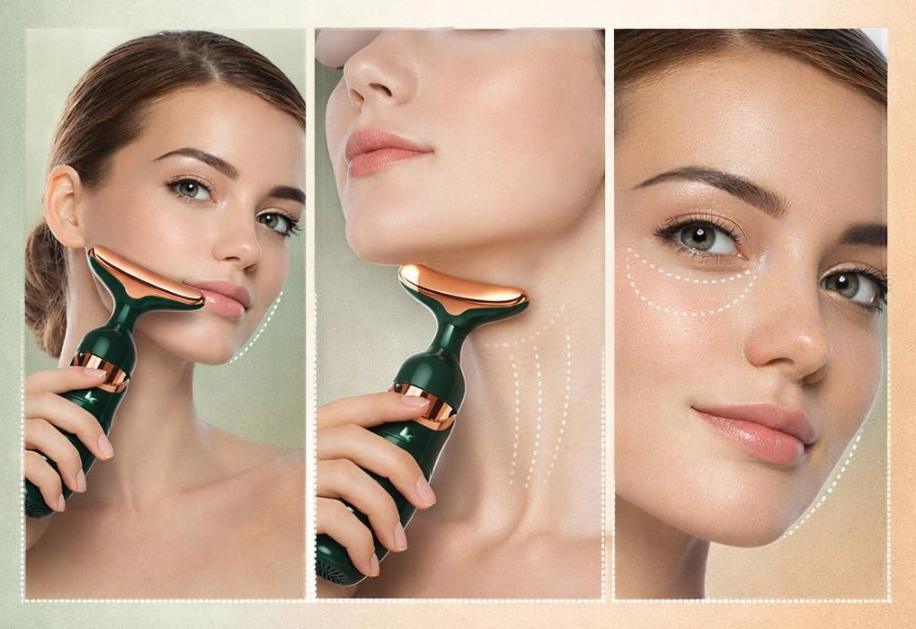 Face Lifting Massager Anti-Wrinkle Electric Sonic 3in1 Packaging status original