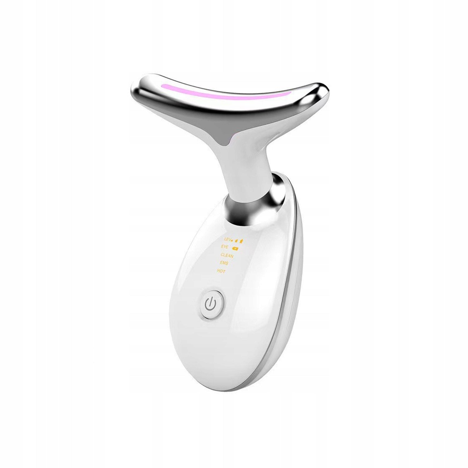Face Lifting Massager Neck EMS LED Anti-Wrinkle With Warm Packaging status original