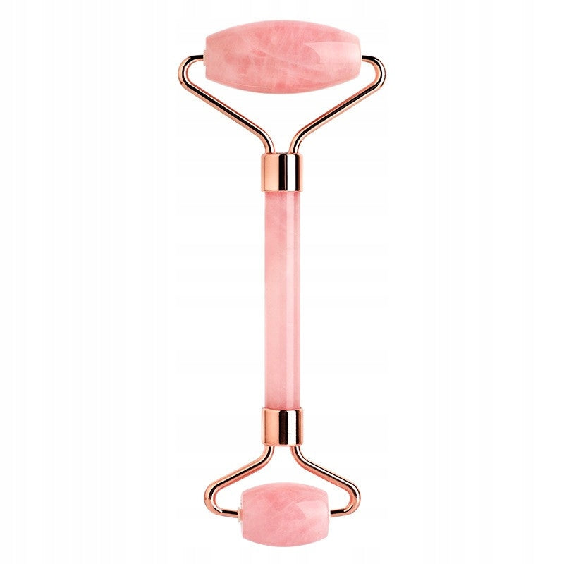 Face Massage Roller, PINK QUARTZ, Wild Nature