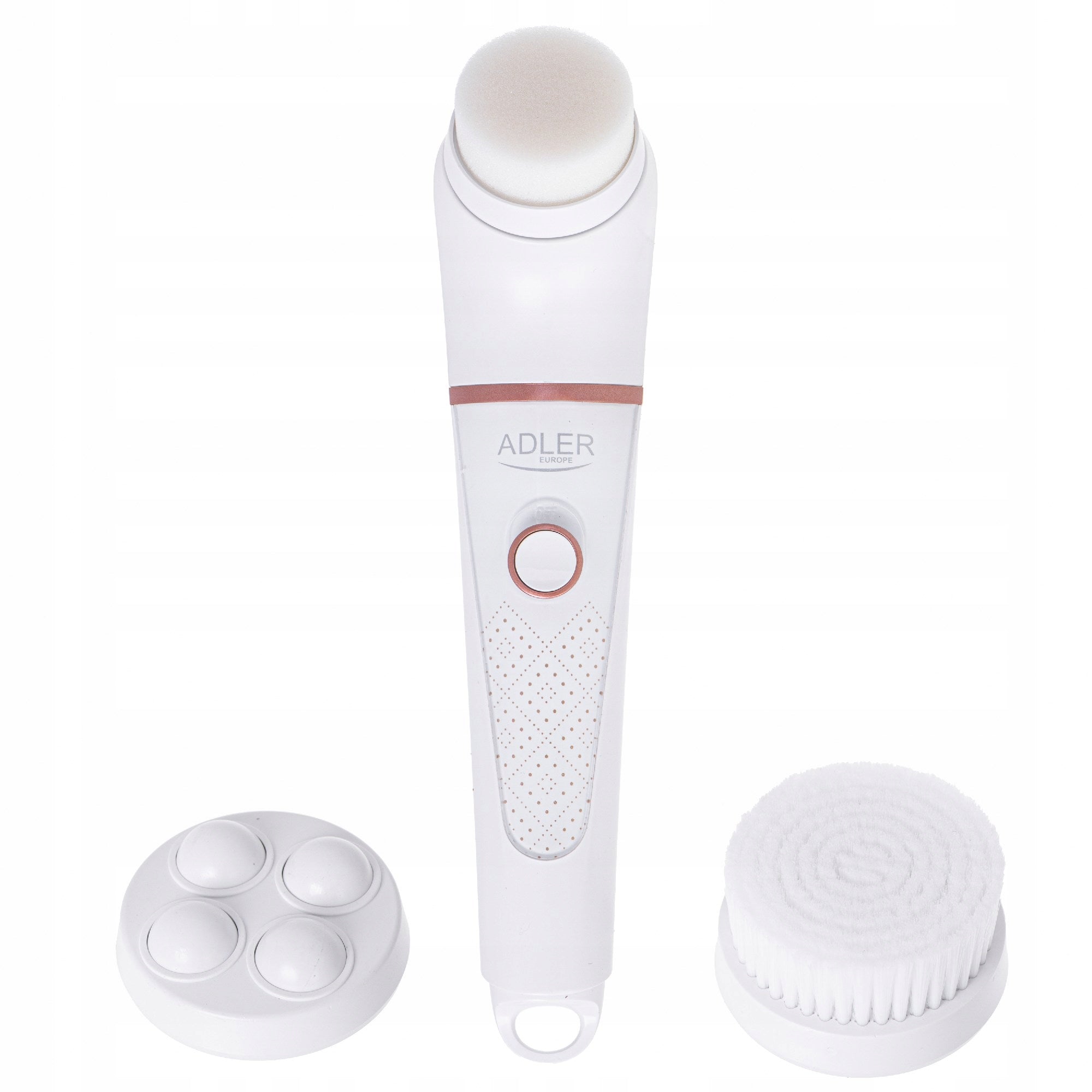 Face Massager + Face Wash Brush Rotating Electric Adler Packaging status original