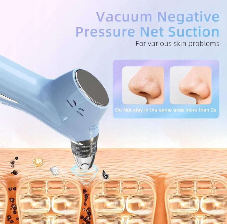 Face Pore Vacuum Cleaner for Blackheads 5 Levels of Suction Packaging status original