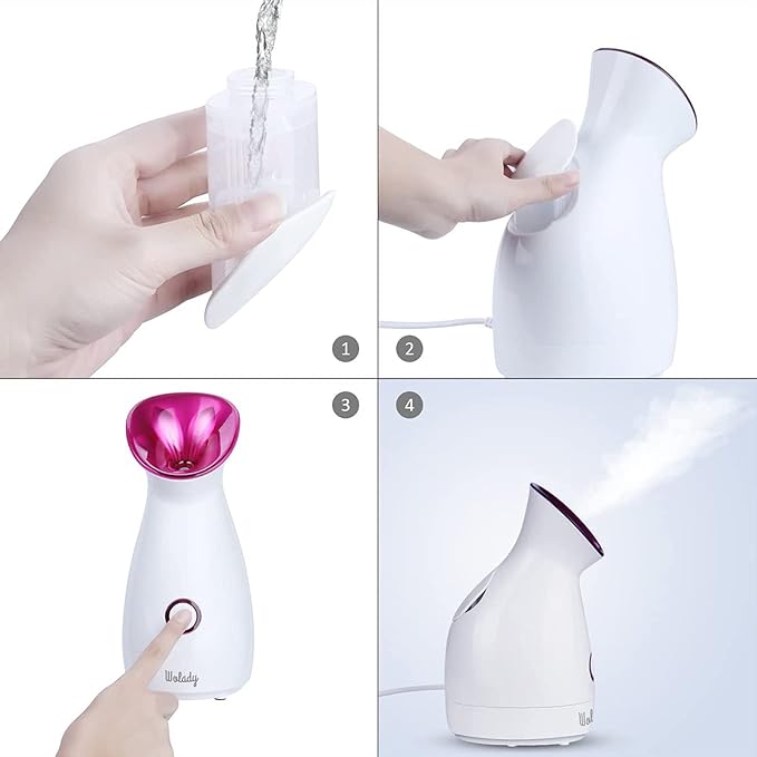 Face Steamer Wolady 70W Moisturizing Pore Cleansing Mist EAN (GTIN) 0711102599124