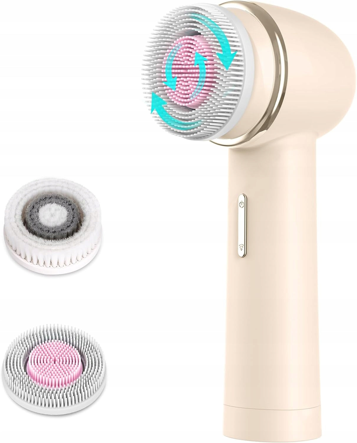 Face Wash Brush Electric Brush Set Beige
