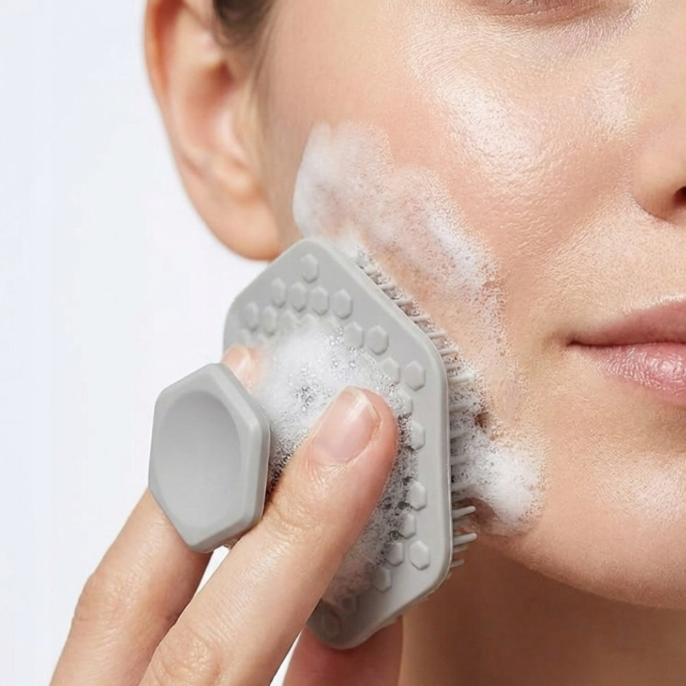 Face Wash Silicone Grey Thorough Cleansing and Skin Massage Manufacturer code 4711631110018