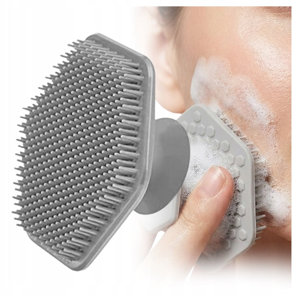 Face Wash Silicone Grey Thorough Cleansing and Skin Massage