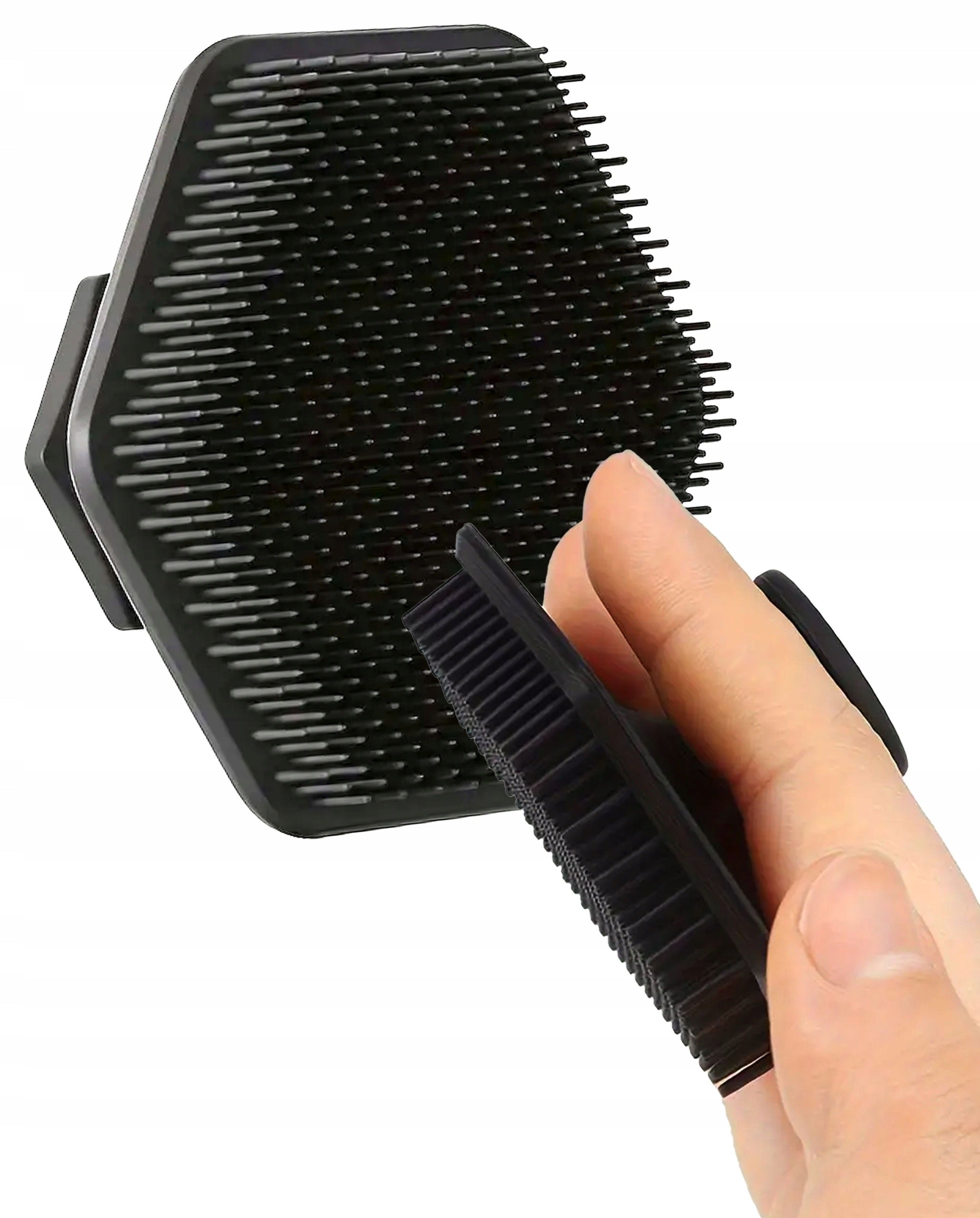 Face Wash Silicone Washing Massage Care Black ANTIBACTERIAL Brand no brand