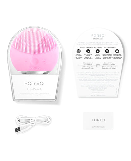 Face brush Foreo sonic pink with massaging effect Manufacturer code F3340