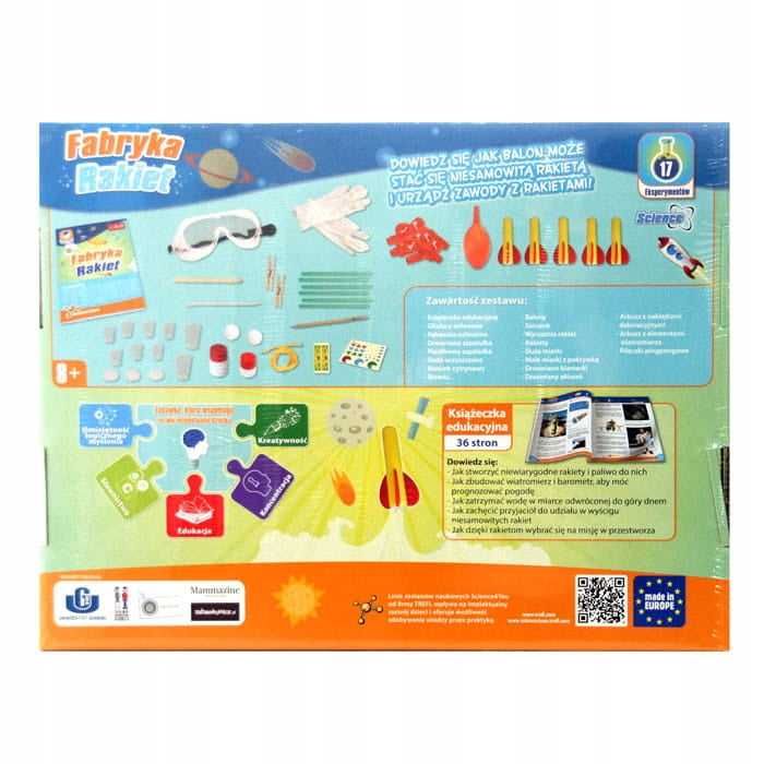 Factory Rocket EXPERIMENTS Secrets of Space Explorer Set Brand Trefl